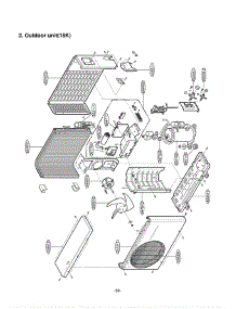 Section 2 parts for Lg Air Conditioner LA180CP / AMTAEUS from AppliancePartsPros.com