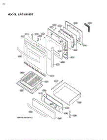 Section 4 parts for Lg Range LRG30855ST / ASTELGA from AppliancePartsPros.com