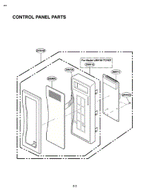 Section 2 parts for Lg Microwave LMH1017CVST / AS1ELGA from AppliancePartsPros.com