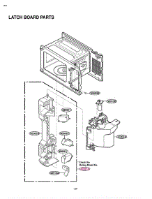 Section 3 parts for Lg Microwave LTM9020B / AB1ELGA from AppliancePartsPros.com