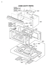 Section 3 parts for Lg Microwave LMVH1750ST / AS1ELGA from AppliancePartsPros.com