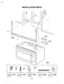 Section 7 parts for Lg Microwave LMVH1750ST / AS1ELGA from AppliancePartsPros.com