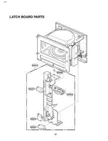 Section 4 parts for Lg Microwave LRMM1430SW / AWHELGA from AppliancePartsPros.com