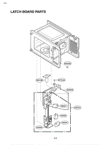 Section 4 parts for Lg Microwave LMA2111ST / ASBELGA from AppliancePartsPros.com