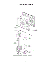 Section 4 parts for Lg Microwave LMV1314B / AB1ELGA from AppliancePartsPros.com