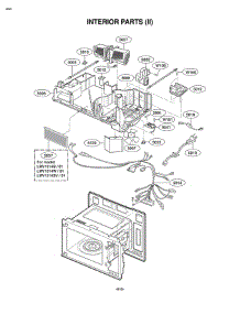 Section 6 parts for Lg Microwave LMV1314B / AB1ELGA from AppliancePartsPros.com