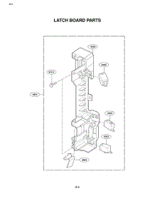 Section 4 parts for Lg Microwave EXV1511W / AW1EGSE from AppliancePartsPros.com