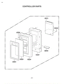 Section 2 parts for Lg Microwave MV-1555ST / STEGSE from AppliancePartsPros.com