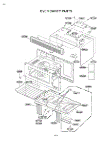 Section 3 parts for Lg Microwave MV-1555ST / STEGSE from AppliancePartsPros.com
