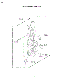 Section 4 parts for Lg Microwave MV-1555ST / STEGSE from AppliancePartsPros.com