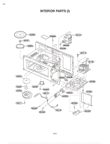 Section 5 parts for Lg Microwave MV-1555ST / STEGSE from AppliancePartsPros.com