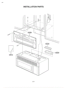Section 7 parts for Lg Microwave MV-1555ST / STEGSE from AppliancePartsPros.com
