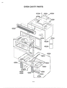 Section 3 parts for Lg Microwave MV-1515B / BKEGSE from AppliancePartsPros.com