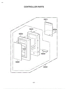 Section 2 parts for Lg Microwave MV-1515W / WHEGSE from AppliancePartsPros.com