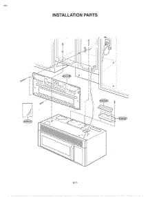 Section 7 parts for Lg Microwave MV-1515W / WHEGSE from AppliancePartsPros.com