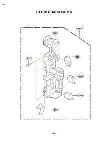 Section 4 parts for Lg Microwave MV-1525B / BKEGSE from AppliancePartsPros.com
