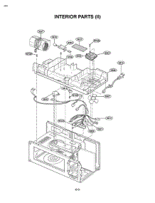 Section 6 parts for Lg Microwave MV-1525B / BKEGSE from AppliancePartsPros.com