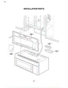 Section 7 parts for Lg Microwave LMV1635SBQ / ABSELGA from AppliancePartsPros.com