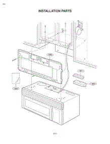 Section 7 parts for Lg Microwave LMV1625B / ABKELGA from AppliancePartsPros.com