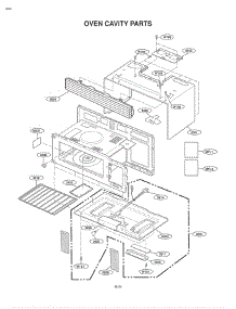 Section 3 parts for Lg Microwave LMV1625W / AWHELGA from AppliancePartsPros.com