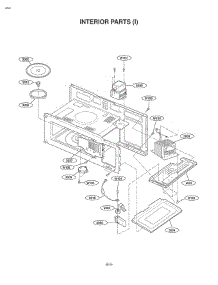 Section 5 parts for Lg Microwave LMV1625W / AWHELGA from AppliancePartsPros.com