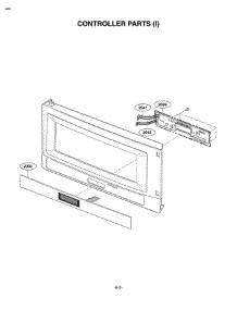 Section 2 parts for Lg Microwave LMVM1955SB / ABKELGA from AppliancePartsPros.com