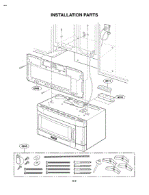 Section 8 parts for Lg Microwave LMVM1955SW / AWHELGA from AppliancePartsPros.com