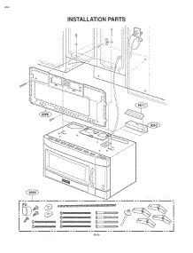 Section 8 parts for Lg Microwave LMVM1945SB / ABKELGA from AppliancePartsPros.com