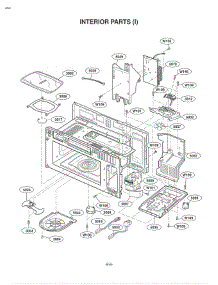 Section 6 parts for Lg Microwave LMVM1945SBQ / ABSELGA from AppliancePartsPros.com