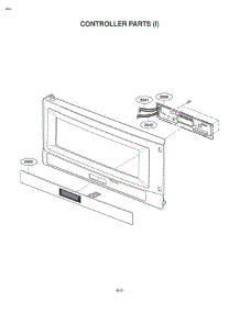 Section 2 parts for Lg Microwave LMVM1945SW / AWHELGA from AppliancePartsPros.com