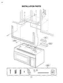 Section 8 parts for Lg Microwave LMVM1935SB / AB1ELGA from AppliancePartsPros.com