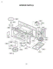 Section 6 parts for Lg Microwave LMVM1935SBQ / AB6ELGA from AppliancePartsPros.com