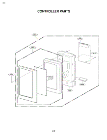 Section 2 parts for Lg Microwave LMV1976ST / ASBELGA from AppliancePartsPros.com