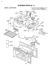 Section 6 parts for Lg Microwave LMV1976ST / ASBELGA from AppliancePartsPros.com