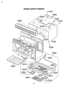 Section 3 parts for Lg Microwave LMV1915NVB / ABKELGA from AppliancePartsPros.com