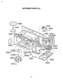 Section 5 parts for Lg Microwave LMV1915NVB / ABKELGA from AppliancePartsPros.com