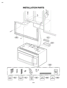 Section 7 parts for Lg Microwave LMV2053SB / ABKELGA from AppliancePartsPros.com