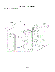 Section 2 parts for Lg Microwave LMV2053ST / AS1ELGA from AppliancePartsPros.com