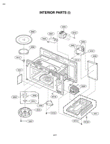 Section 5 parts for Lg Microwave LMV2053ST / AS1ELGA from AppliancePartsPros.com