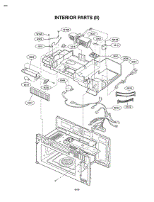 Section 6 parts for Lg Microwave LMV2061SB / ABKELCA from AppliancePartsPros.com