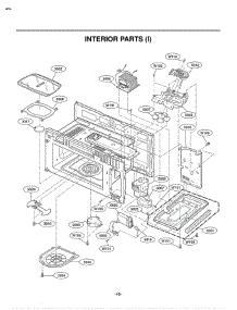 Section 5 parts for Lg Microwave LMVM2055ST / ASBELGA from AppliancePartsPros.com