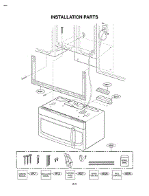 Section 7 parts for Lg Microwave LMV2073WW / AW1ELGA from AppliancePartsPros.com