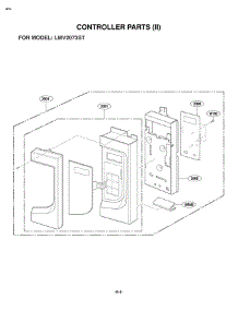 Section 2 parts for Lg Microwave LMV2073ST / ASBELGA from AppliancePartsPros.com