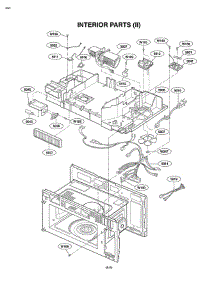 Section 6 parts for Lg Microwave LMV2083SW / AWHELGA from AppliancePartsPros.com