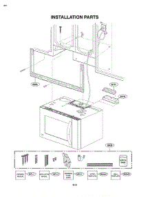 Section 7 parts for Lg Microwave LMV2083SW / AWHELGA from AppliancePartsPros.com