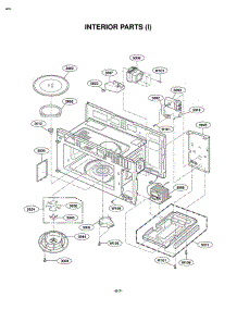 Section 5 parts for Lg Microwave LMV2083ST / ASBELGA from AppliancePartsPros.com