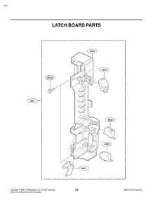 Section 4 parts for Lg Microwave LMVM2085SB / ABKELGA from AppliancePartsPros.com