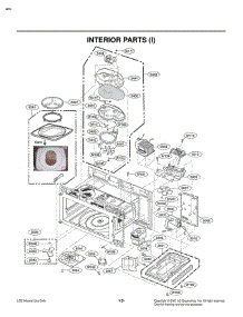 Section 5 parts for Lg Microwave LMVM2085SW / AWHELGA from AppliancePartsPros.com