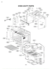 Section 2 parts for Lg Microwave LMVM2277ST / AS1ELGA from AppliancePartsPros.com
