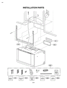 Section 6 parts for Lg Microwave LMVM2277ST / AS1ELGA from AppliancePartsPros.com